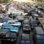 Cairo traffic lanes
