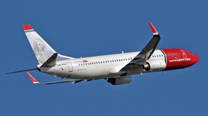 Norwegian airplane