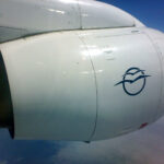 Aegean Airlines Avro RJ100 Honeywell engine