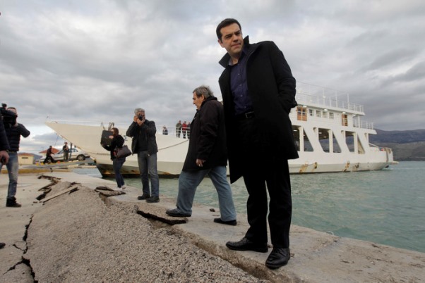 tsipras kefalonia seismos