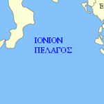 Ionian Sea map el