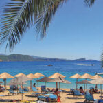 paralia touristes